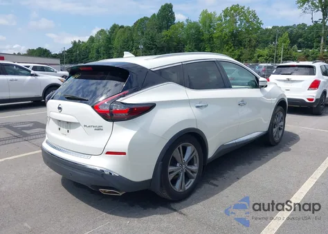 2019 Nissan Murano Platinum from USA, damaged, VIN 5N1AZ2MSXKN139040